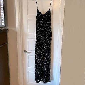 LuLus Black/White Jumpsuit